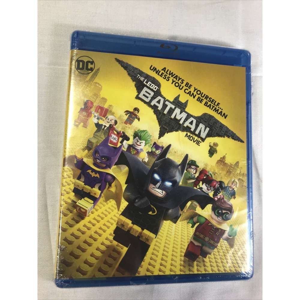 THE LEGO BATMAN MOVIE BLU-RAY DISC BRAND NEW SEALED DC COMICS
